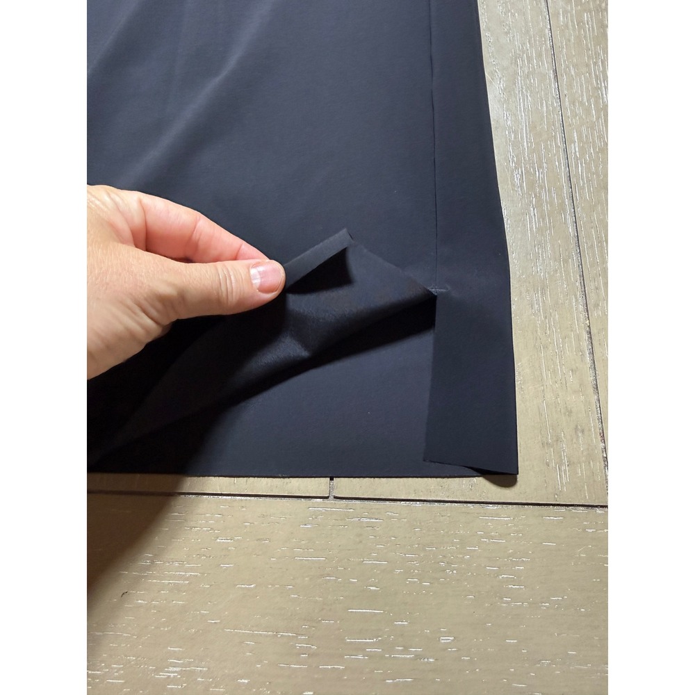 Athleta Cosmic Pant Womens Large Black Wide Leg Smocked Waist Lightweight - Picture 4 of 13